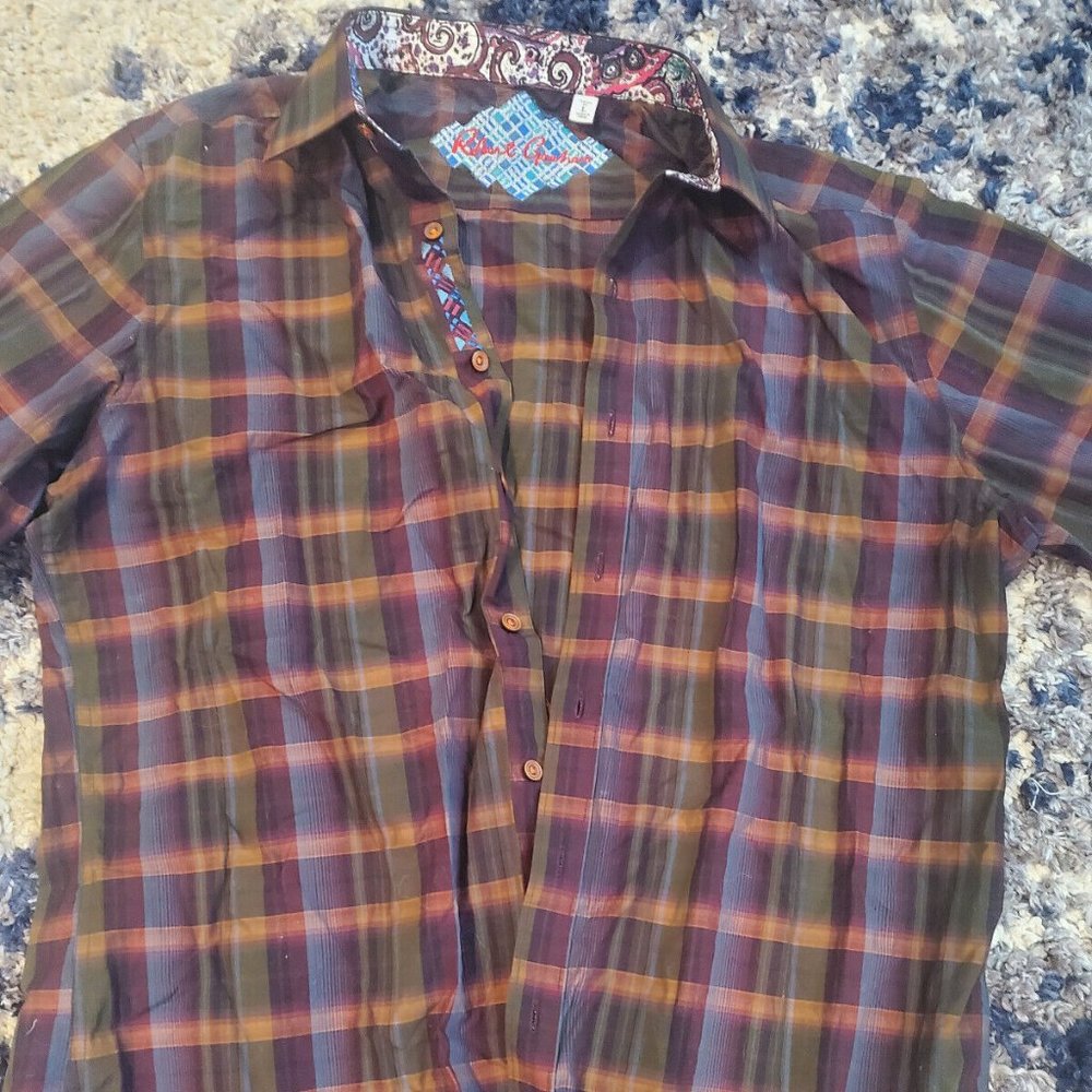 robert graham shirt limited edition size Large